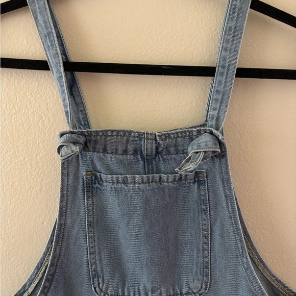Light Blue Denim Women’s Overalls - Picture 2 of 4